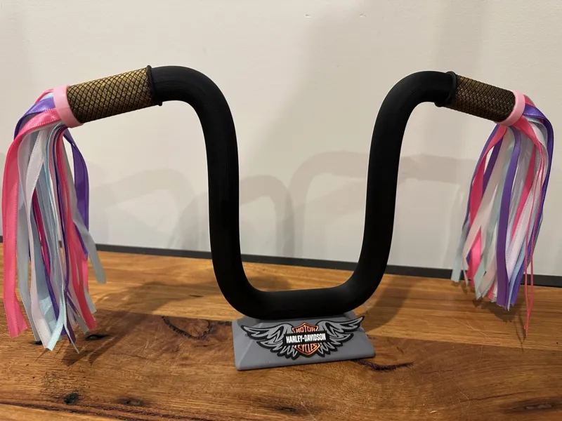 Ape Hanger Desk Display - With Tassels
