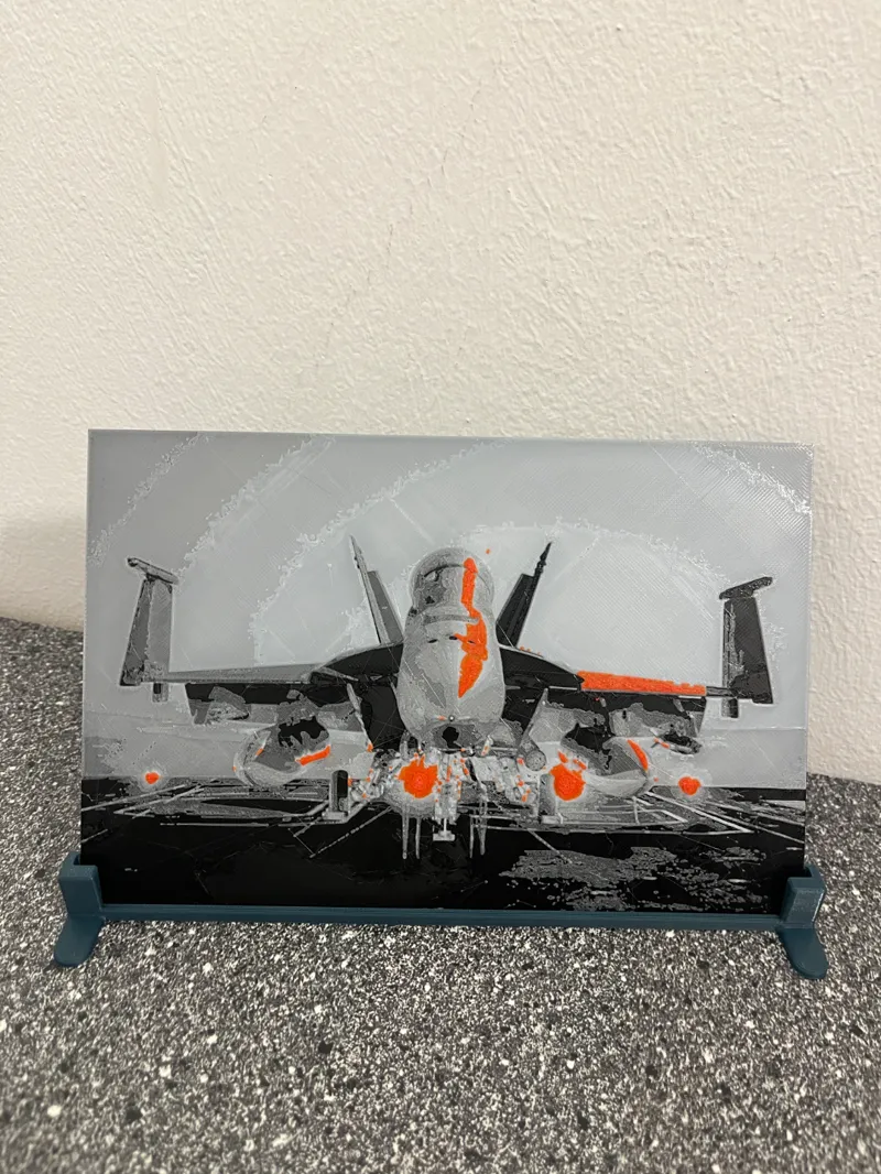HueForge FA 18 Super Hornet 