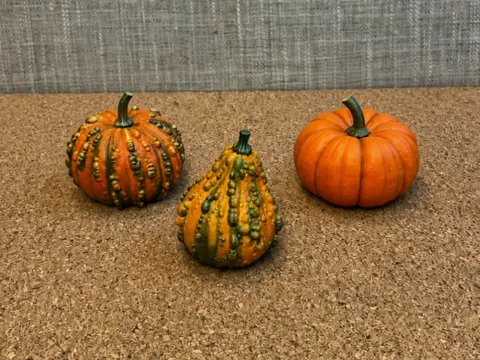Adorno temático: Decorative Fall Gourds — referencia de MakerWorld