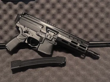 Modelo para impresión 3D: SIG SAUER MPX Submachine Gun PDW Toy Grip — vista de referencia 2