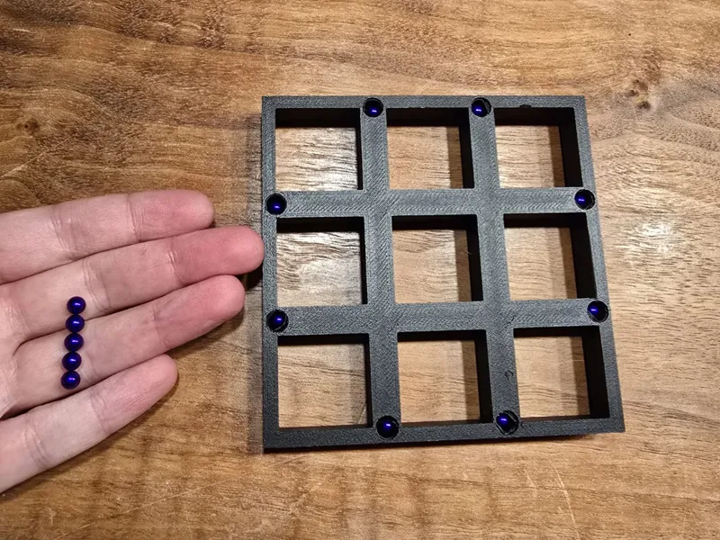 Dungeon Blocks Magnet Ball Grid