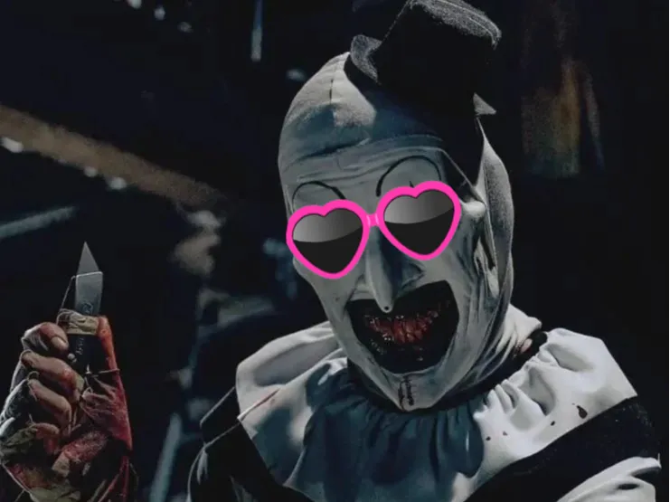 LENTES GAFAS DE SOL CON FORMA DE CORAZON TERRIFIER