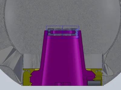 E14 Leora Modified Lamp Base O-shape anti-rotation