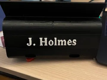 Custmoizable double wide phone stand