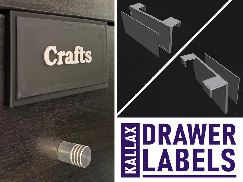 Label for Kallax Drawers