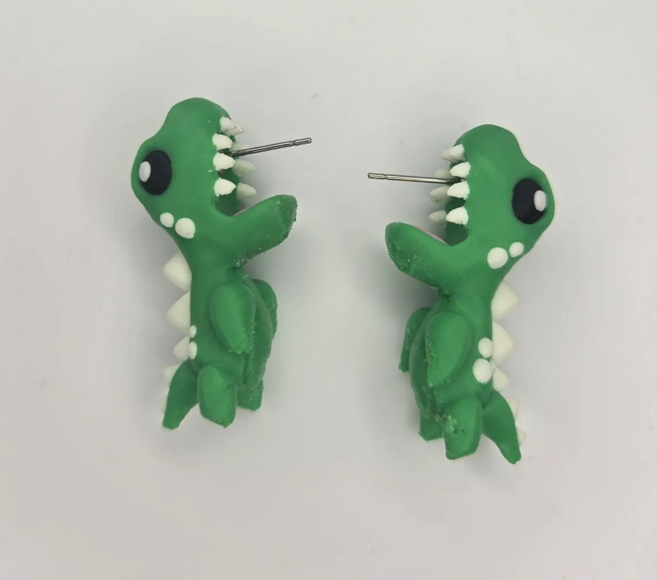 Dino Chomper Earrings view 3
