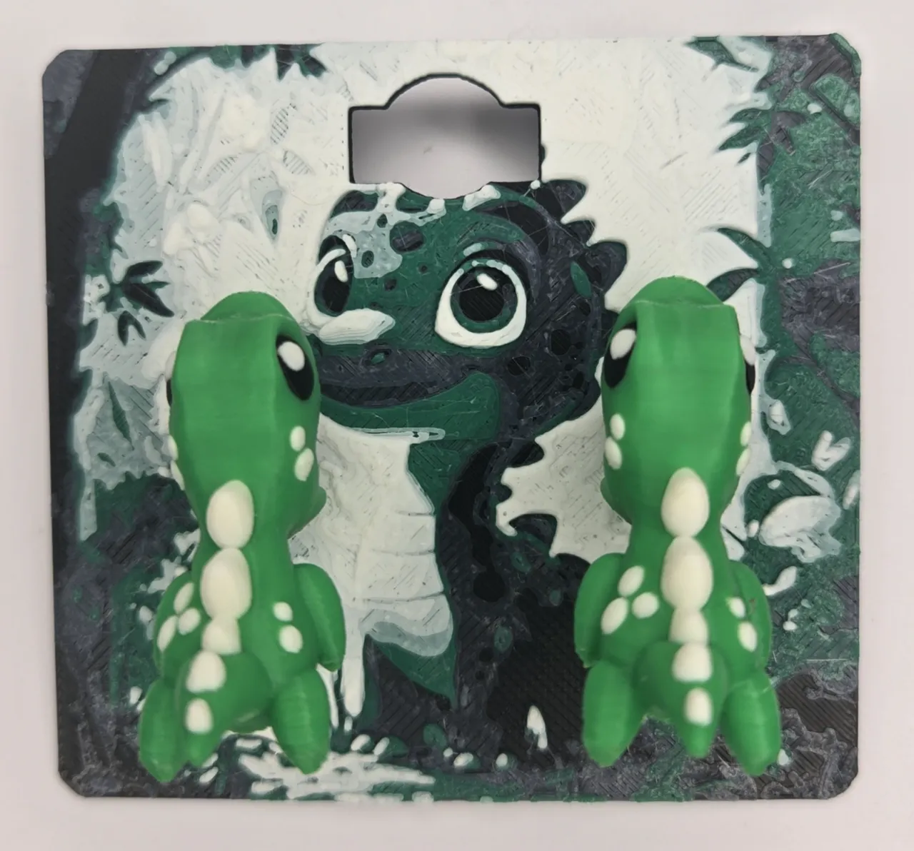 Dino Chomper Earrings view 2