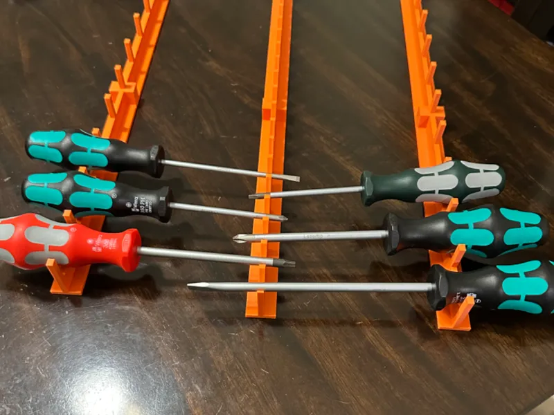 Screwdriver Organizer for Drawer