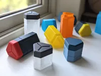 Boîte de rangement à couvercle clipsable — photo 1