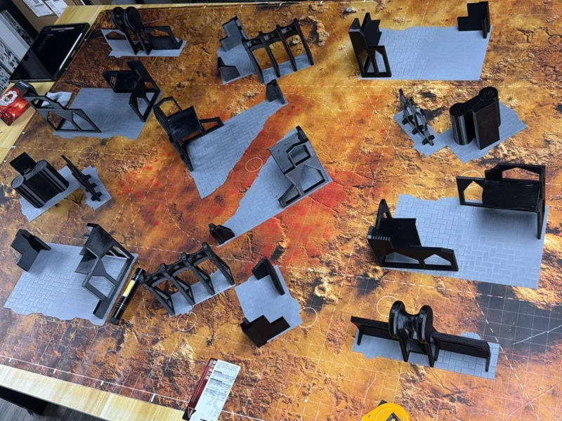 Simplified terrain for 11th edition