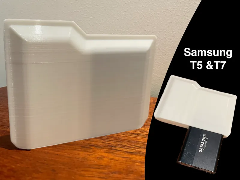 SSD Folder Hard Drive Folder Samsung T5 and T7