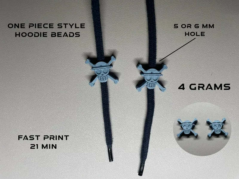 One Piece Style - Hoodie Beads