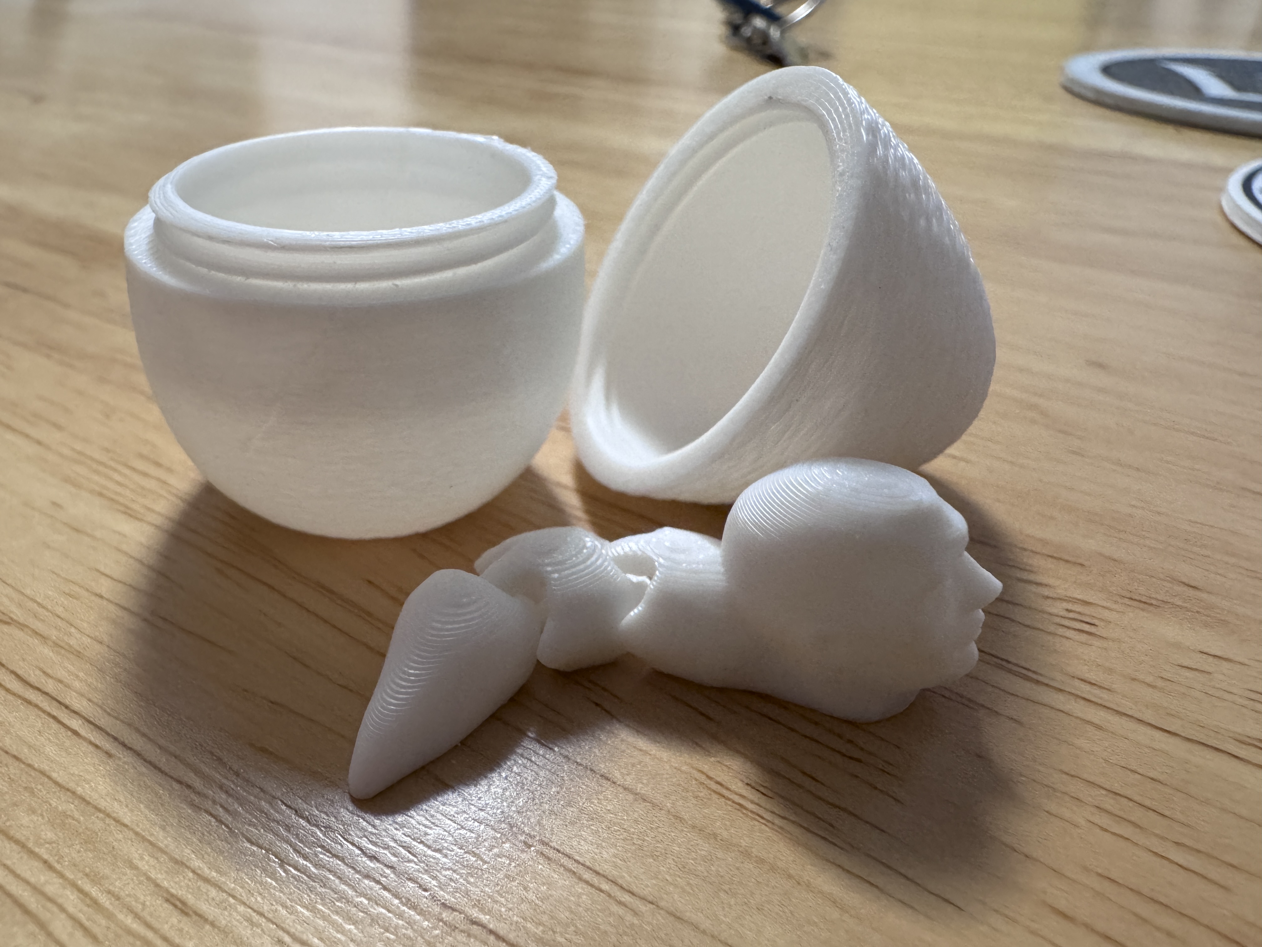 Miniatura 5 do modelo 3D Tiny Snake's Egg!