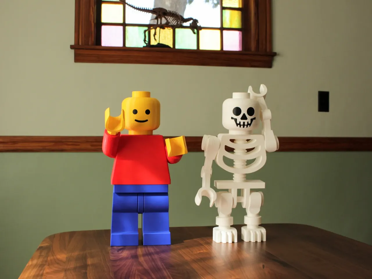 Mega Brick Skeleton (10:1 scale) view 4