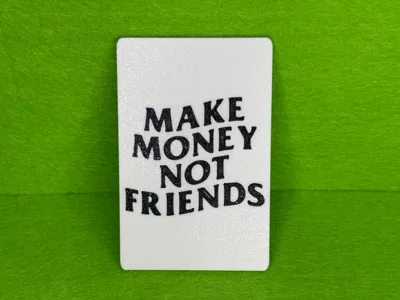 Cover per Bancomat Make Money Not Friends