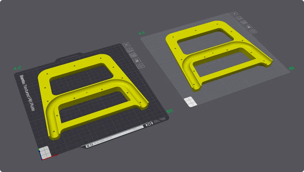 Cart Handle Step File Small Shopping Cart Handle by LiqStudio MakerWorld: Download Free 3D Models