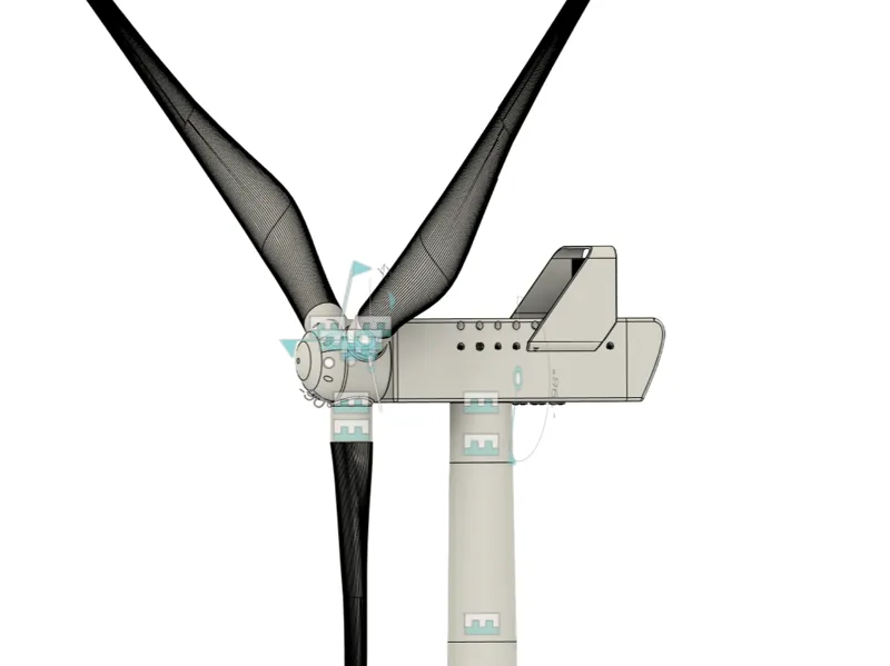 Wind Turbine V140cm