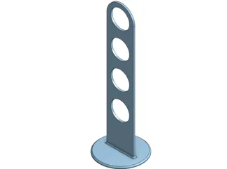 Training cone holder