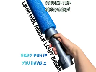 Pool noodle light-saber