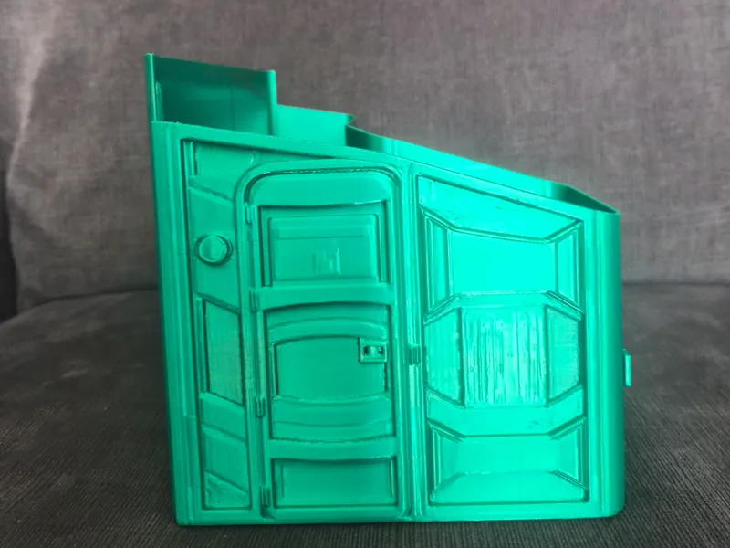 Porta Potty Poop  Chute 