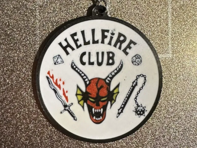 Hellfire Club keychain