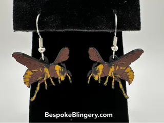 Wasp / Hornet Earrings