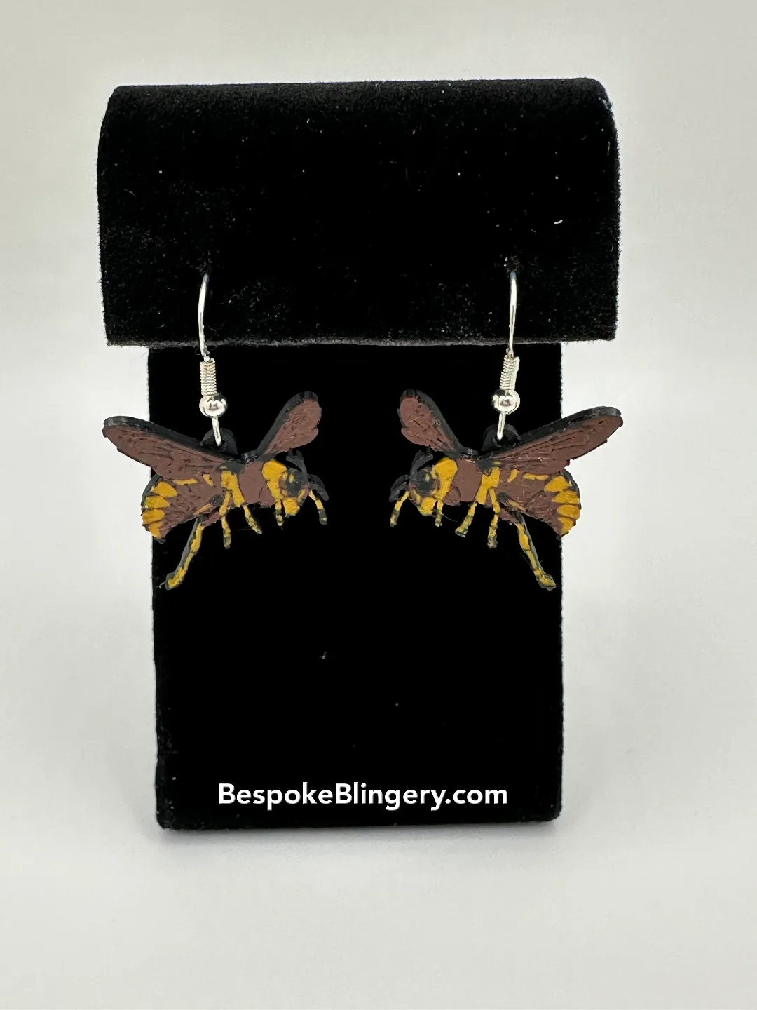 Wasp / Hornet Earrings view 2