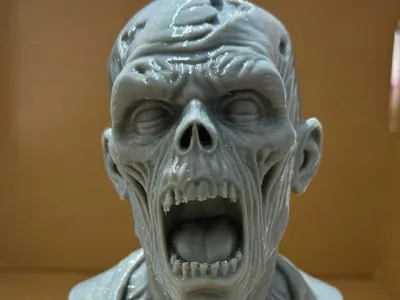 Zombie Head – Creepy Halloween Decoration
