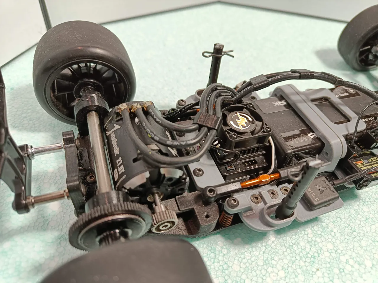 F1 Rc car 1/10 view 3