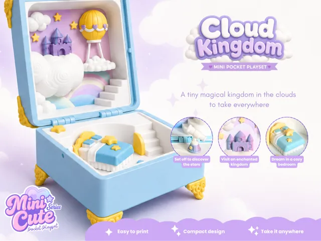 Cloud Kingdom – Mini Pocket Playset