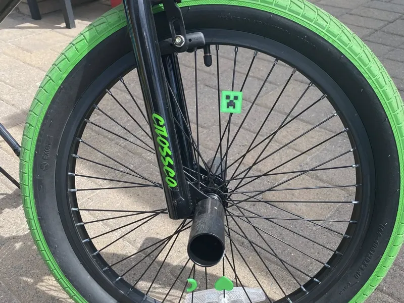 Creeper Bicycle Spoke Charm