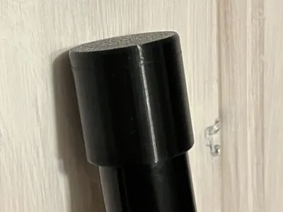 Broom handle / pipe end cap