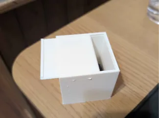 Box With Sliding Lid