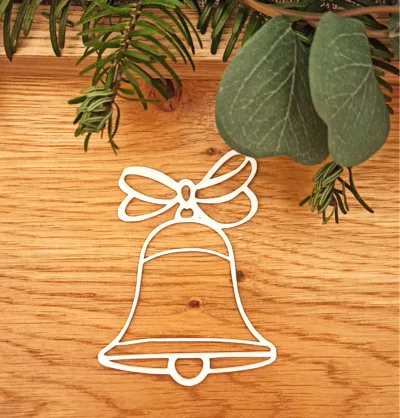 Christmas bell decoration