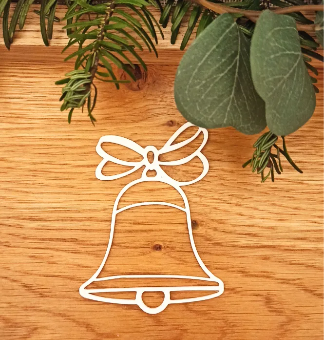 Christmas bell decoration