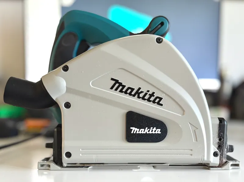Makita SP6000 Track Saw Arbor Hole Dust Cover