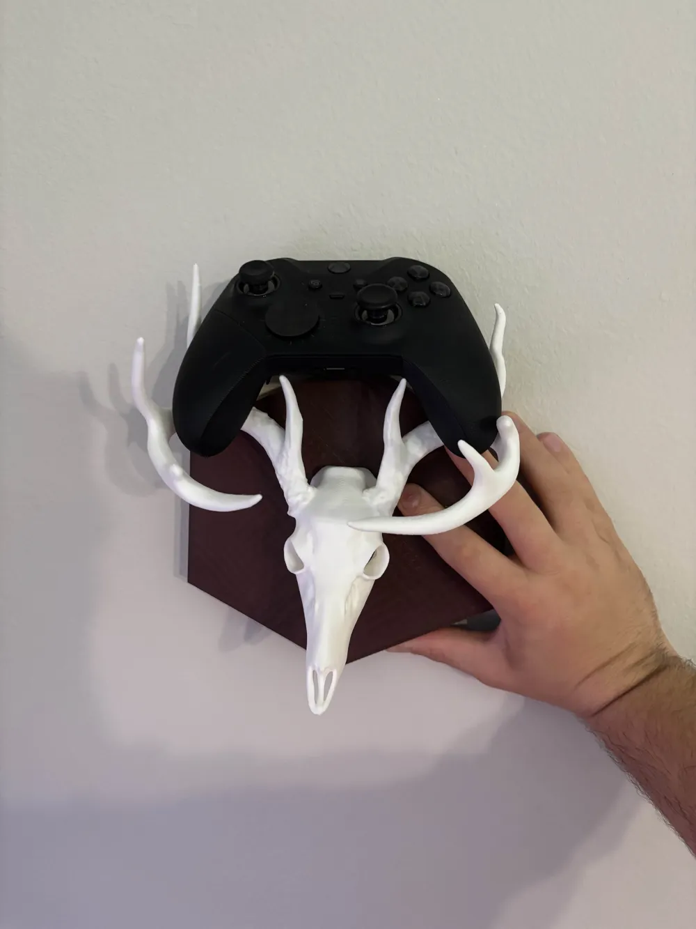 Deer Skull Game Controller holder - Free 3D Print Model - MakerWorld