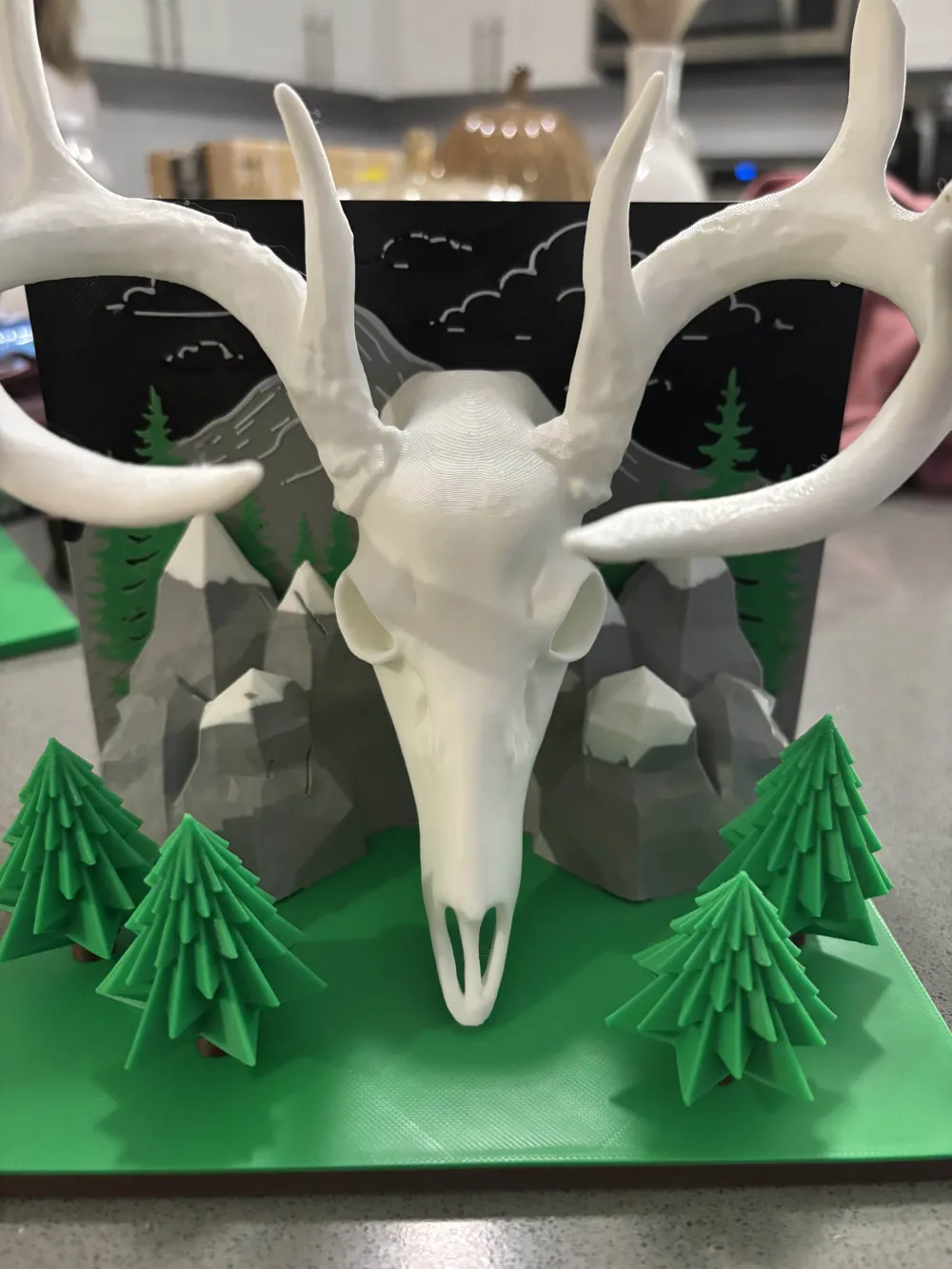 Deer Skull Game Controller holder - Free 3D Print Model - MakerWorld