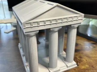 Greek Temple BookNook