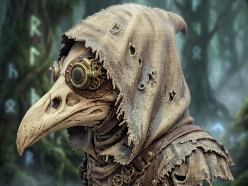 The Plague Doctor Bust