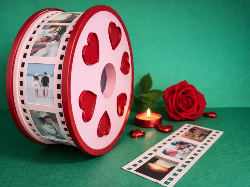 Romantic Photo Film Reel (Bambu Spool Gift)