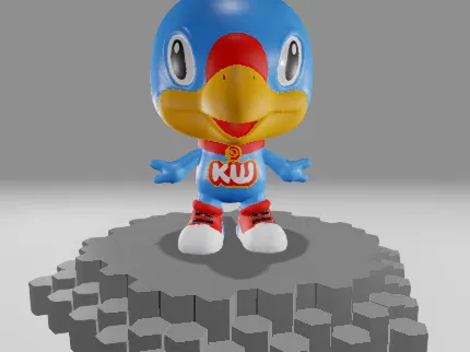 Cute jayhawk