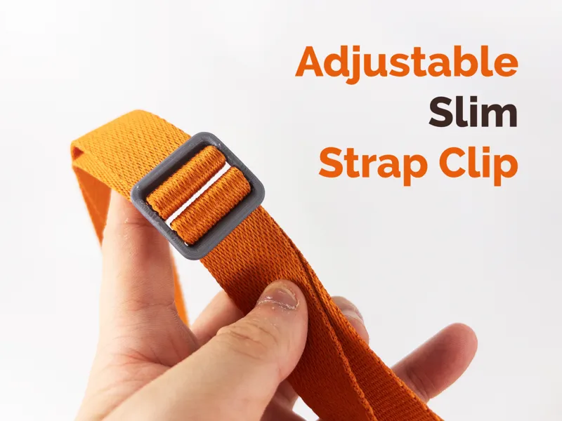 Slim Adjustable Strap Clip (V2)