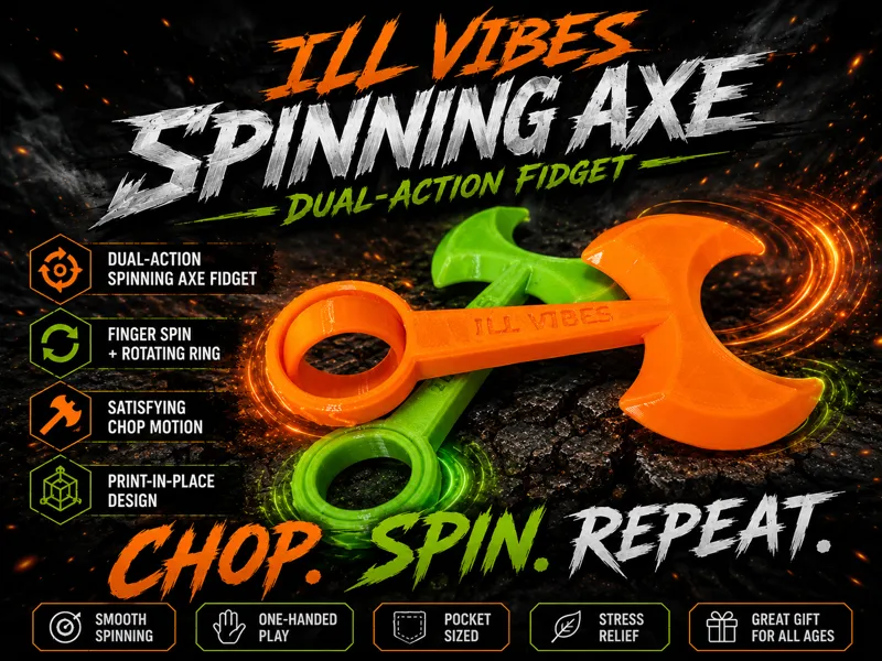 ILL VIBES Spinning Axe