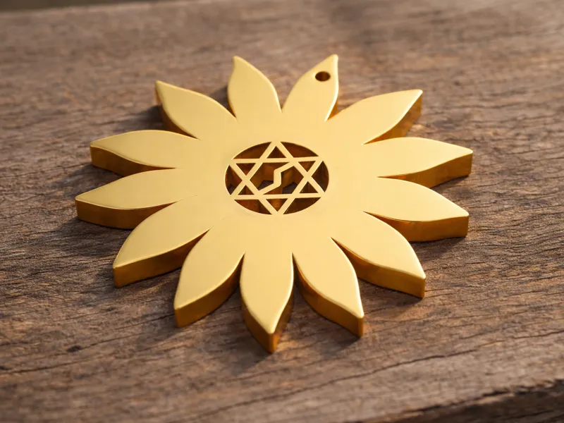Shaktimaan Emblem – Indian Superhero Keychain