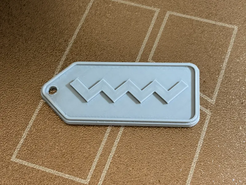 Atlantic Way Keychain - Iconic Irish Coast Sign