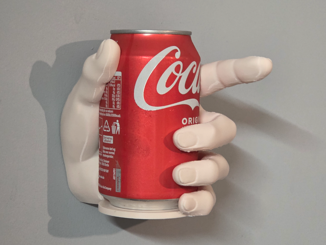 Wall Mounted Hand Can Holder