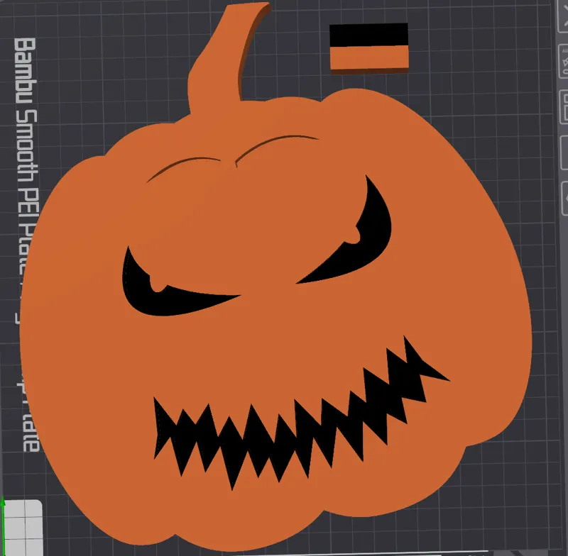 Evil Pumpkin design