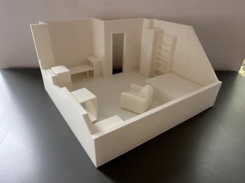 Room with furniture