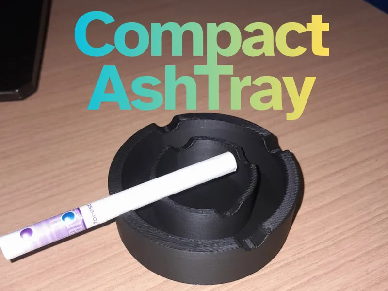 Compact Ash Tray small